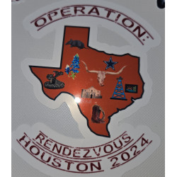 OPERATION RENDEZVOUS 4 INCH STICKER OPERATION RENDEZVOUS 4 INCH STICKER