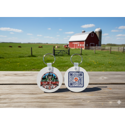 BUTLER FAMILY FARM KEYCHAIN